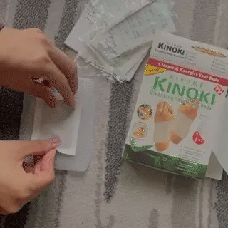 Cajas x 10 Parches Kinoki - Limpia Toxinas Mientras Duermes