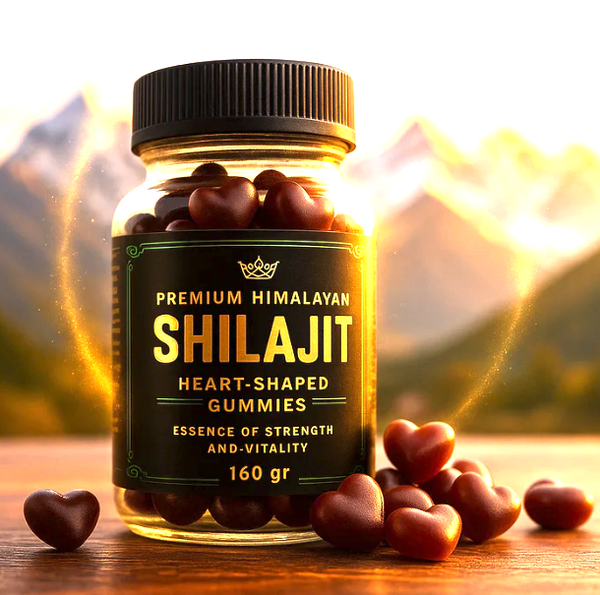 Shilajit Gomitas™ Potencia Sexual, Más Testosterona y Energía Sin Estimulantes