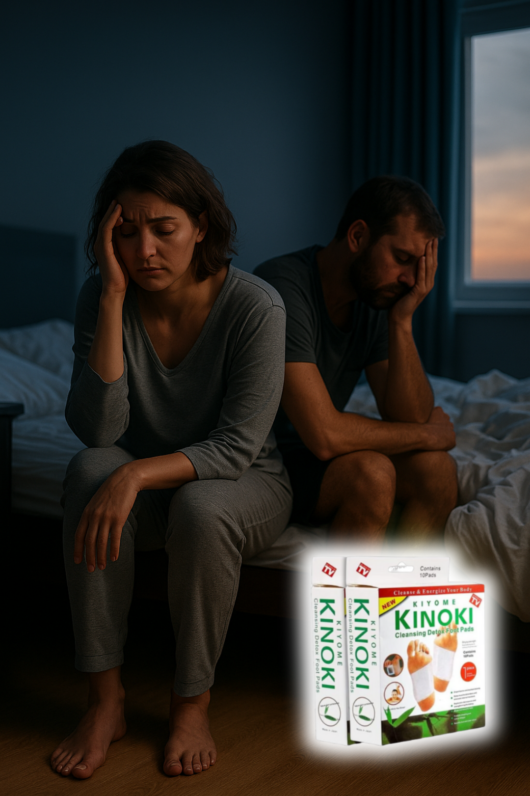 Caja x 10 Parches Kinoki  - Limpia Toxinas Mientras Duermes