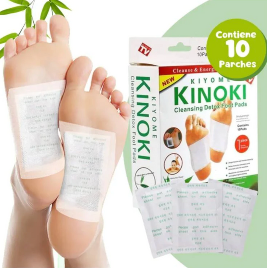 Cajas x 10 Parches Kinoki - Limpia Toxinas Mientras Duermes