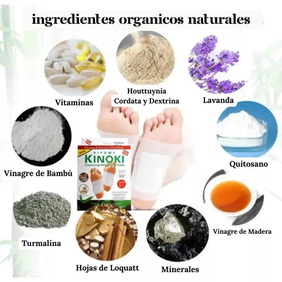 Parches Kinoki™ – Descanso Nocturno Natural